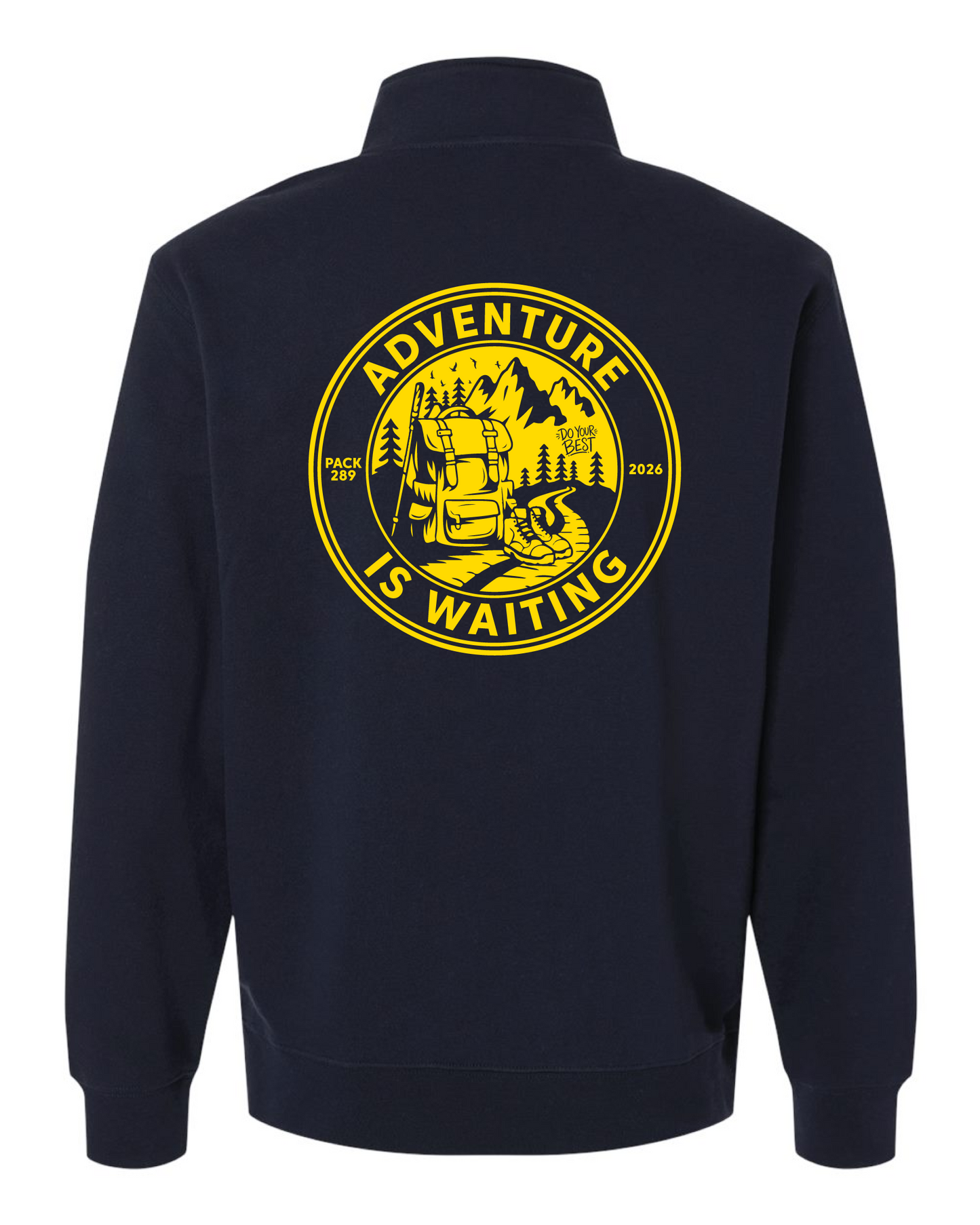 PACK 289 - ADULT - QUARTER ZIP PULLOVER - 2026