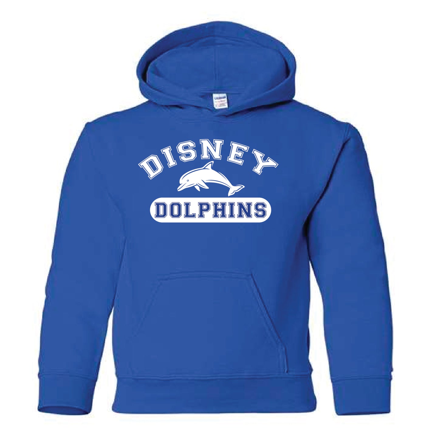 YOUTH Dolphin Varsity Hoodie Sweatshirt