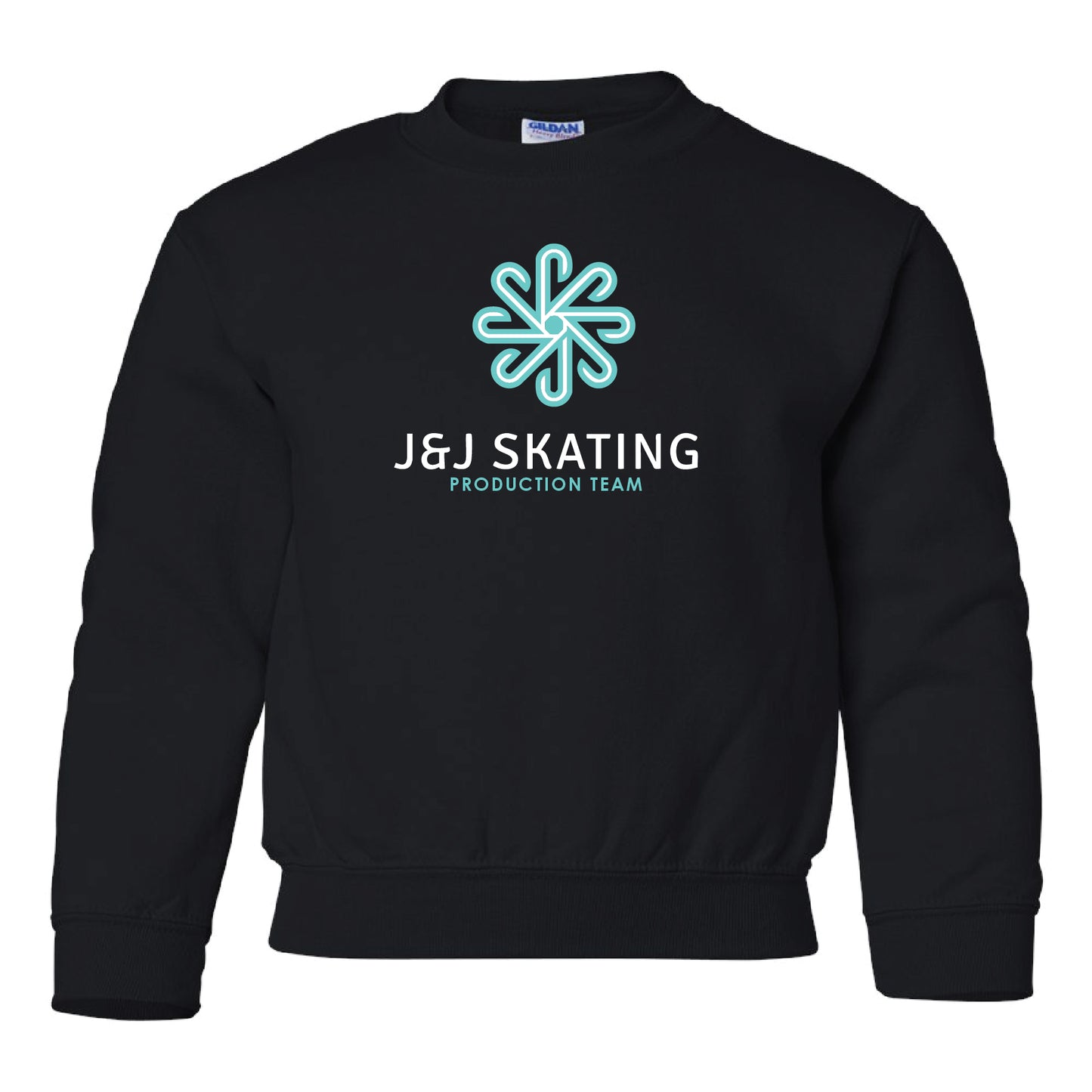 J&J Crewneck Sweatshirt | Black - Youth & Adult (Copy)