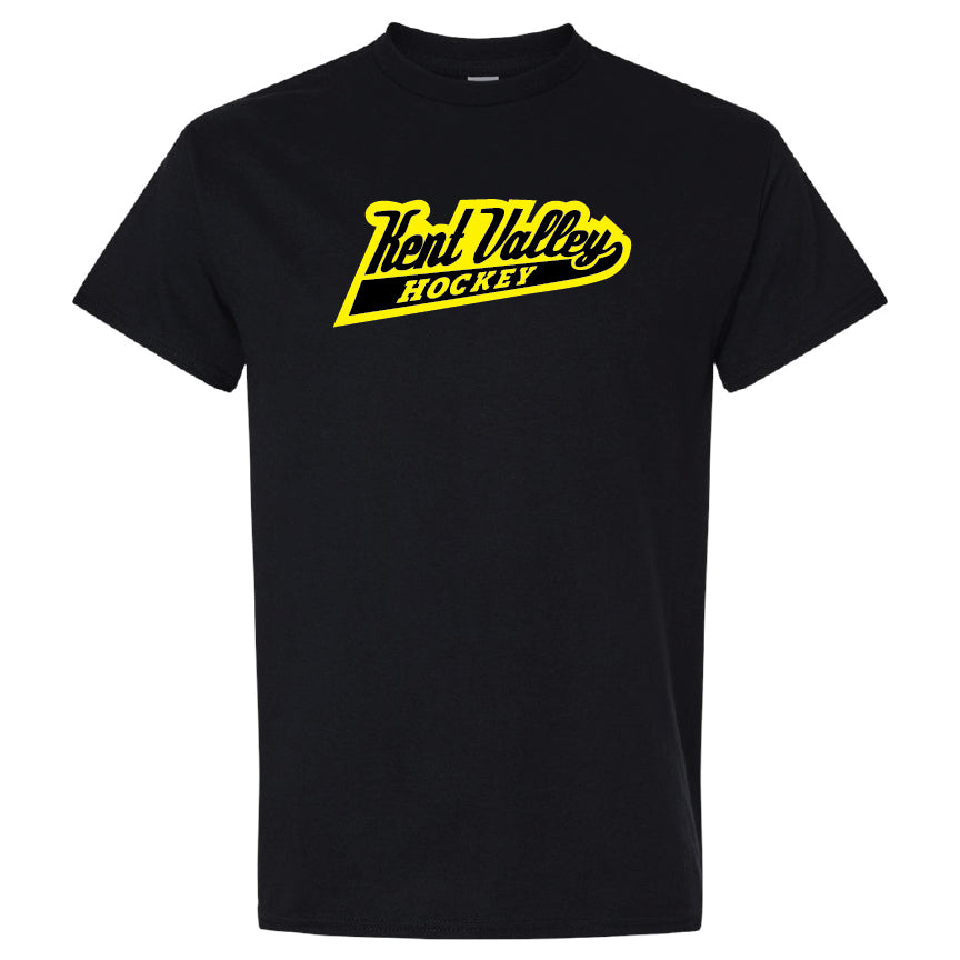 Kent Valley Hockey 8U Tee | Black - Youth & Adult
