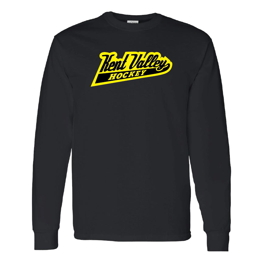 Kent Valley Hockey 8U Long Sleeve | Black - Youth & Adult