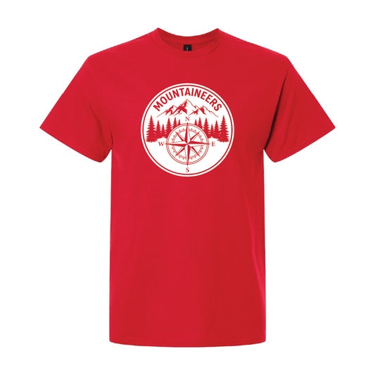 Martin Sortun Compass Tee - Red - KINDERGARTEN - Adult & Youth Sizes