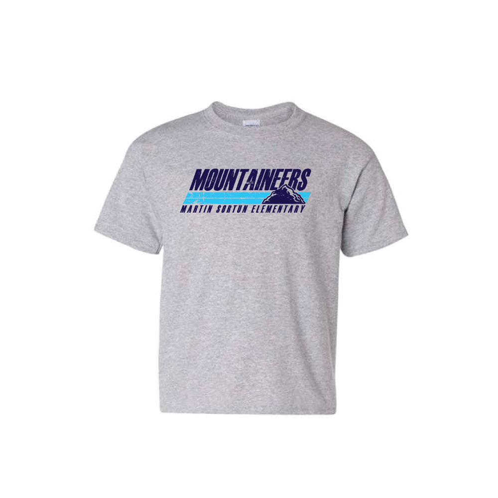 STRIPE | Youth Grey T-Shirt