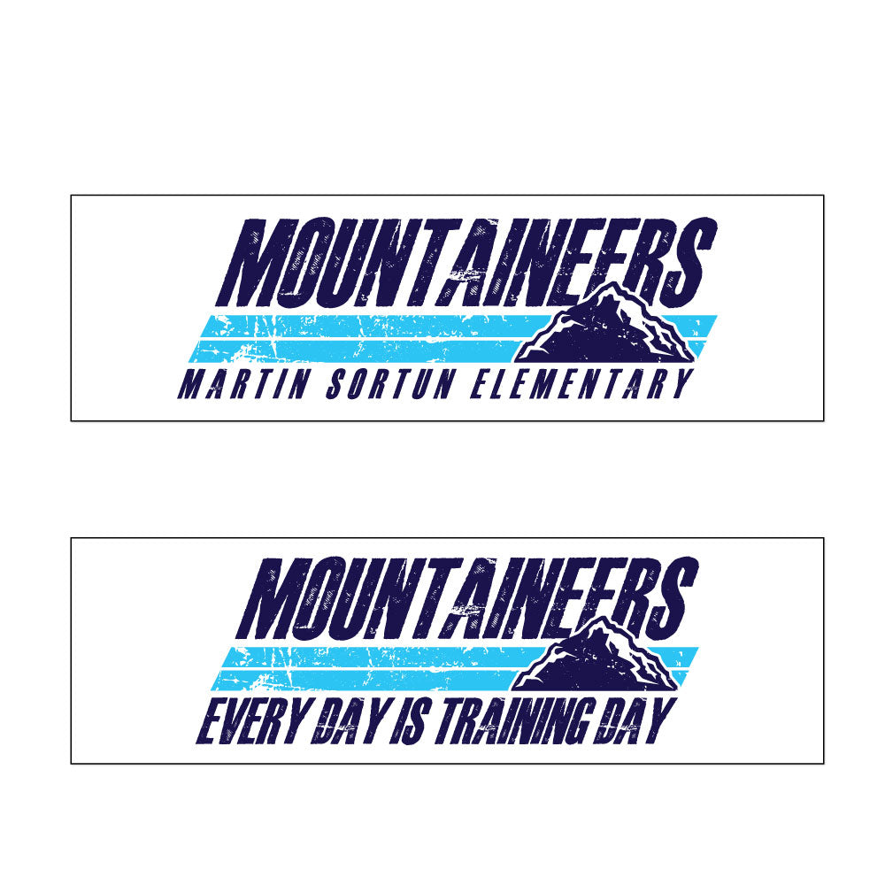 STRIPE | Bumper Sticker - 3"x10"