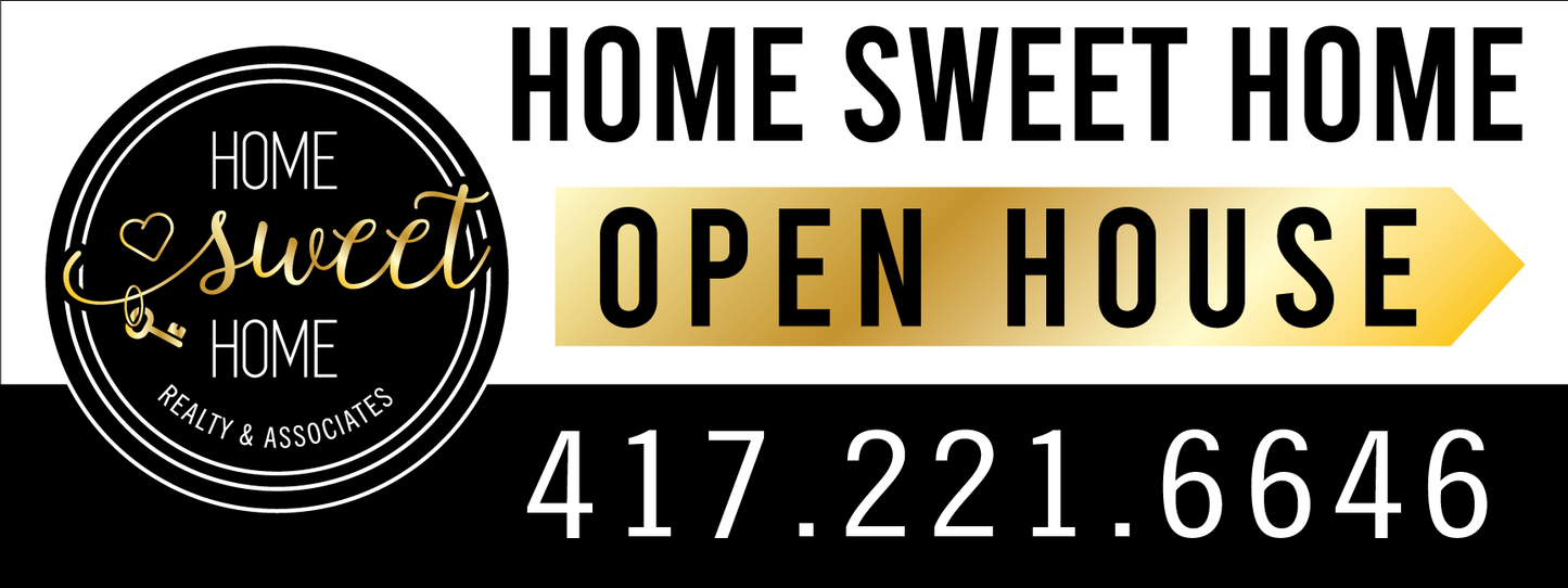 Home Sweet Home - Coroplast Directionals