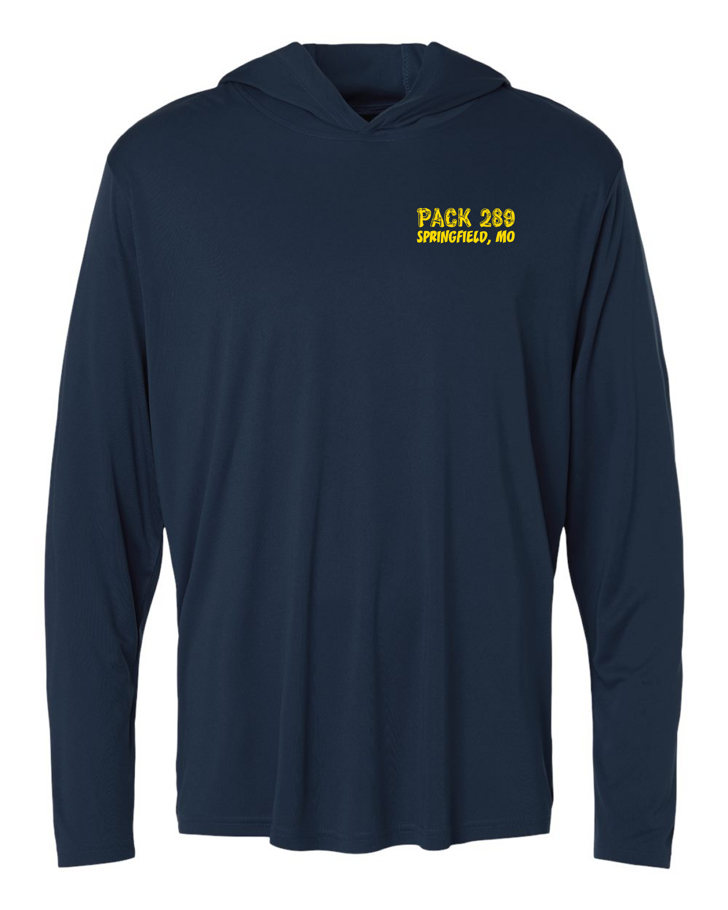 PACK 289 - YOUTH - PERFORMANCE HOODED LONG SLEEVE - 2026