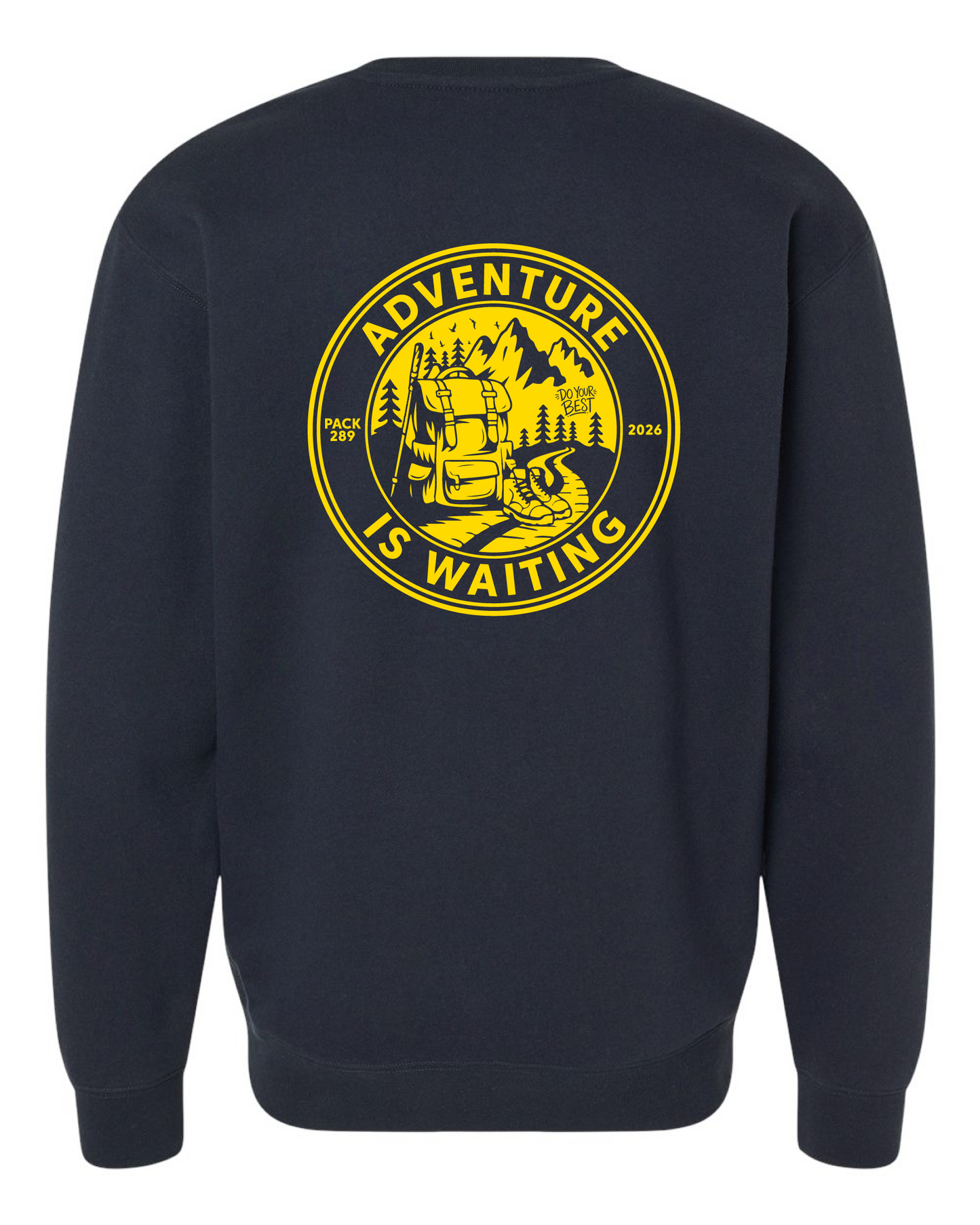 PACK 289 - ADULT - CREWNECK SWEATSHIRT - 2026