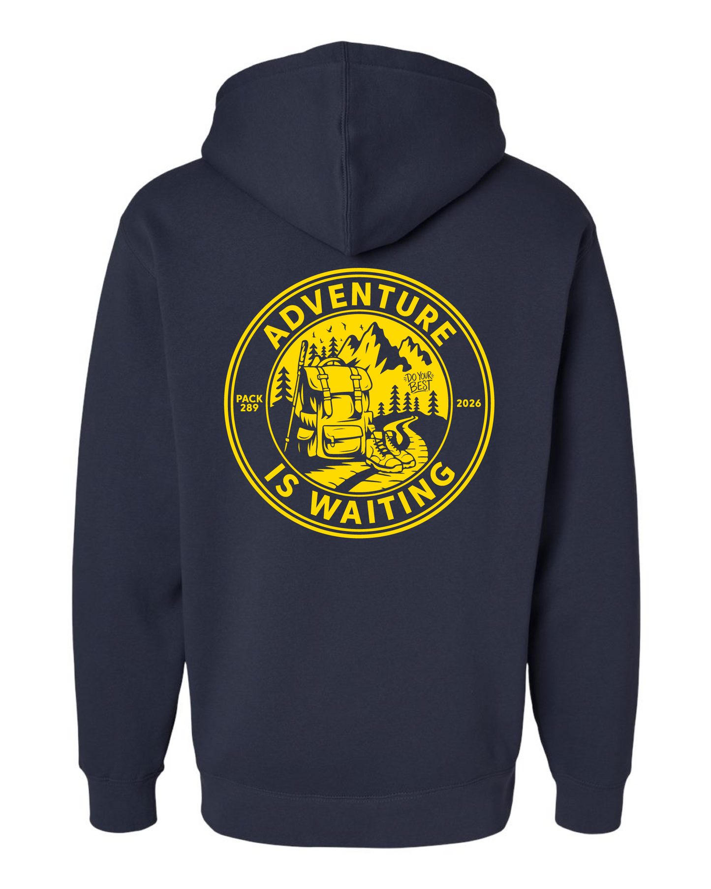 PACK 289 - YOUTH - HOODED SWEATSHIRT - 2026