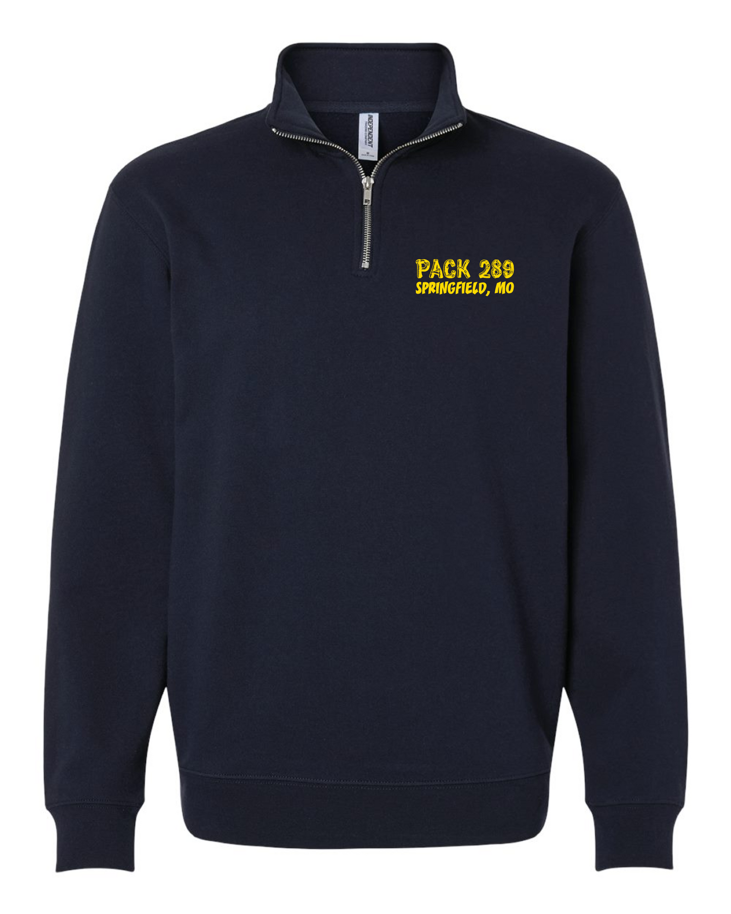 PACK 289 - ADULT - QUARTER ZIP PULLOVER - 2026