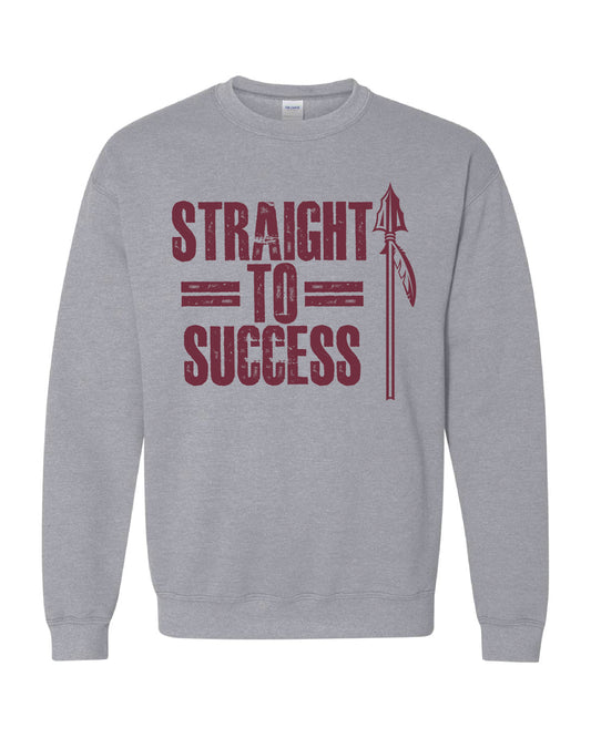 CHEROKEE Straight to Success Crewneck Sweatshirt - Sizes up to 5X!