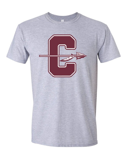 CHEROKEE C Arrow Tee - Sizes up to 4X!