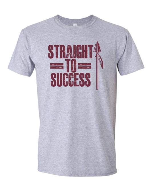 CHEROKEE Straight to Success Tee - Sizes up to 4X!