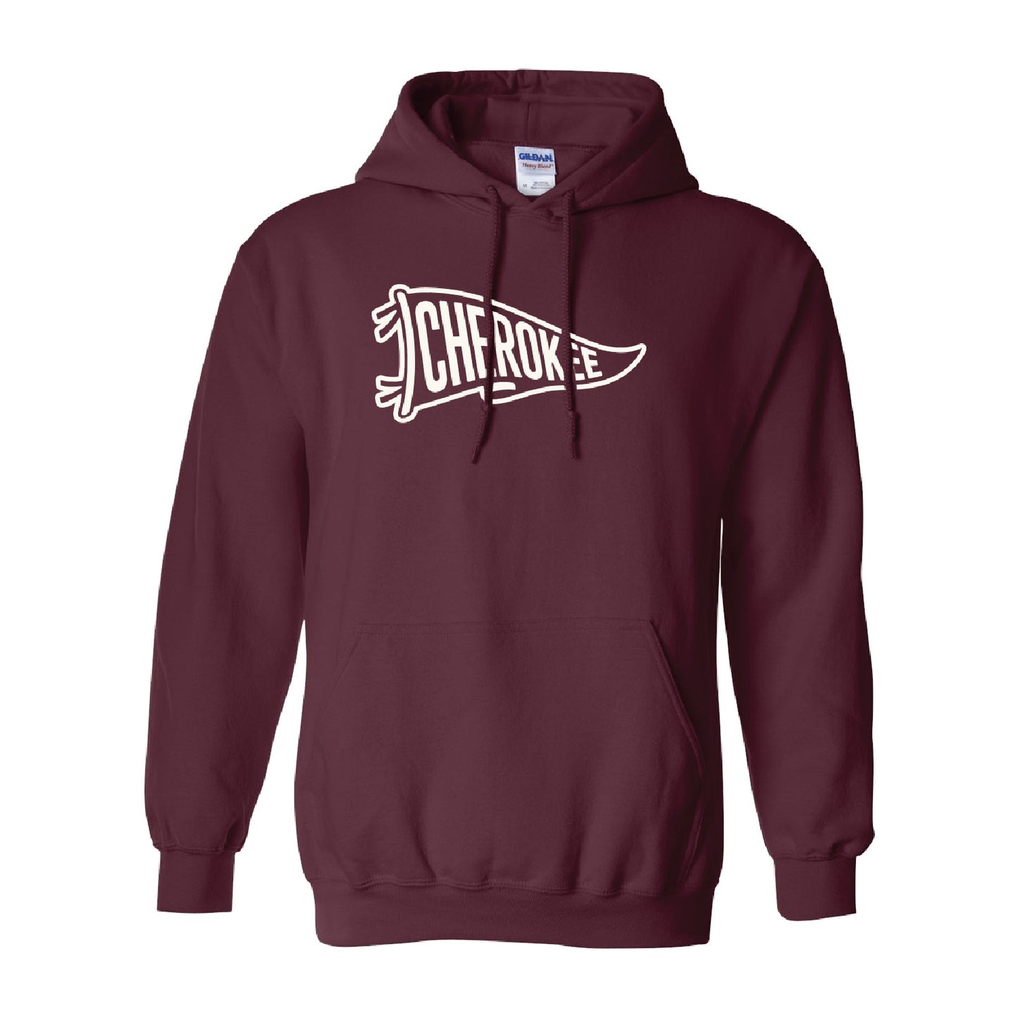 CHEROKEE Pennant Hoodie - Sizes up to 5X!