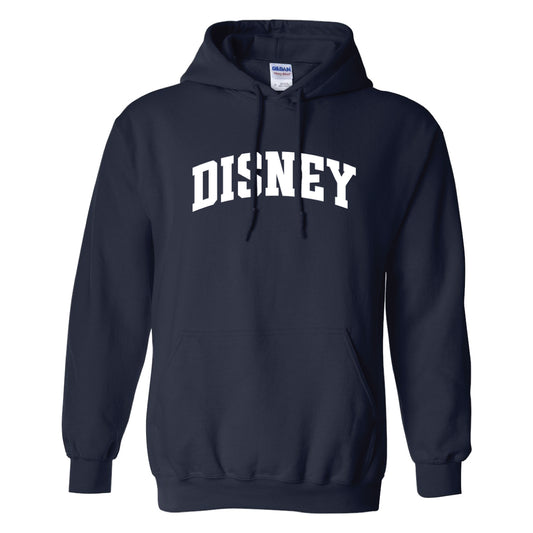 ADULT Disney Collegiate Hoodie Sweatshirt - Sizes up to 5X!
