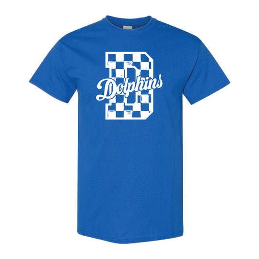 YOUTH Disney Checkered Tee