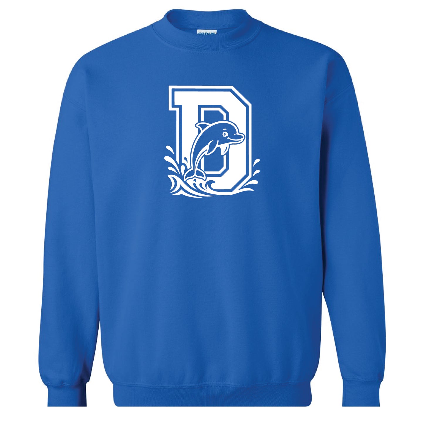 ADULT Disney D is for Dolphin Crewneck Sweatshirt - Sizes up to 5X!