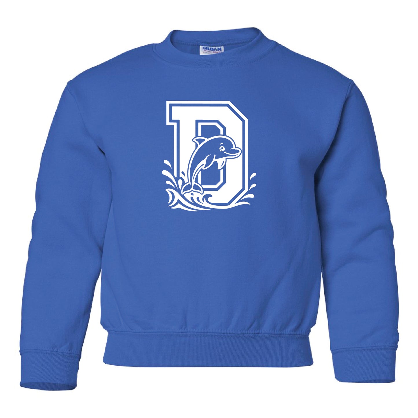 YOUTH Disney D is for Dolphin Crewneck Sweatshirt