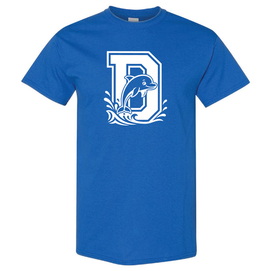 ADULT Disney D is for Dolphin Tee - Sizes up to 5X!