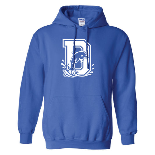ADULT Disney D is for Dolphin Hoodie Sweatshirt - Sizes up to 5X!