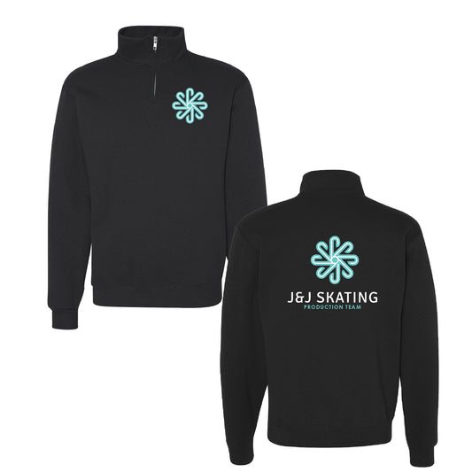 J&J Quarter-Zip Sweatshirt | Black - Adult