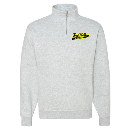 Kent Valley Hockey 8U Quarter-Zip Sweatshirt | Grey - Adult