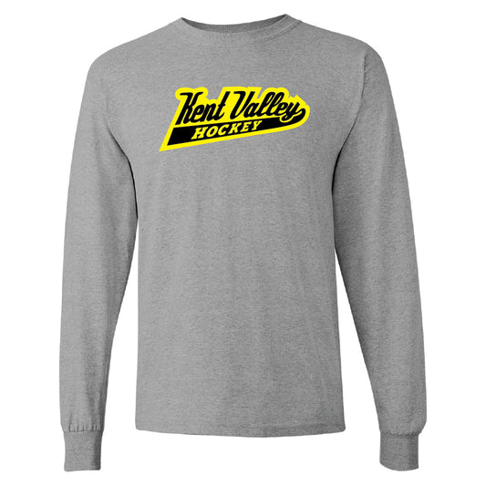 Kent Valley Hockey 8U Long Sleeve | Grey - Youth & Adult
