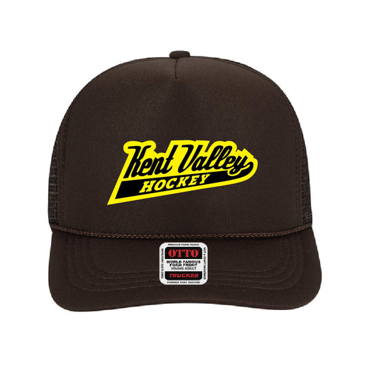 Kent Valley Hockey 8U 5-Panel Otto Cap Trucker Hat | Embroidered - Youth & Adult