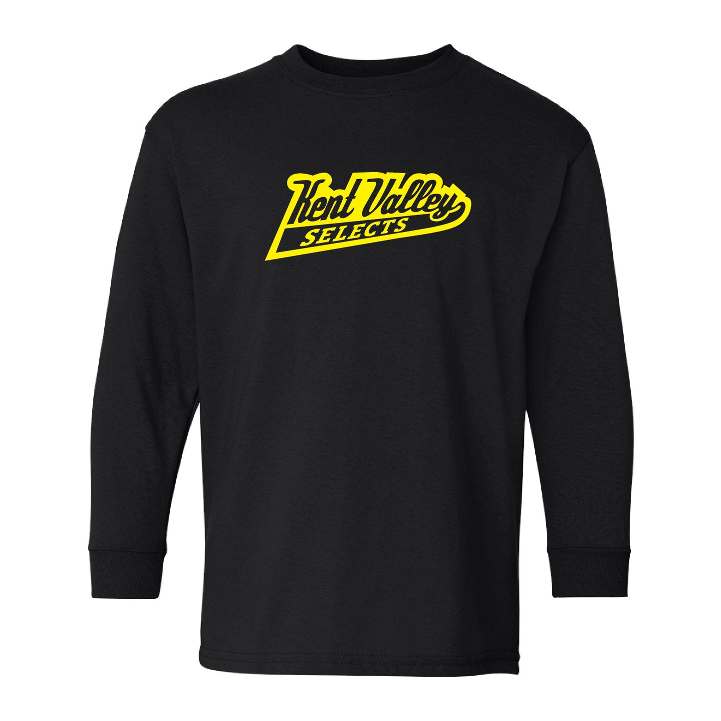 Kent Valley Selects Hockey Long Sleeve | Black - Youth & Adult