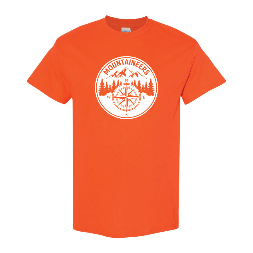 Martin Sortun Compass Tee - Orange - FIRST GRADE - Adult & Youth Sizes
