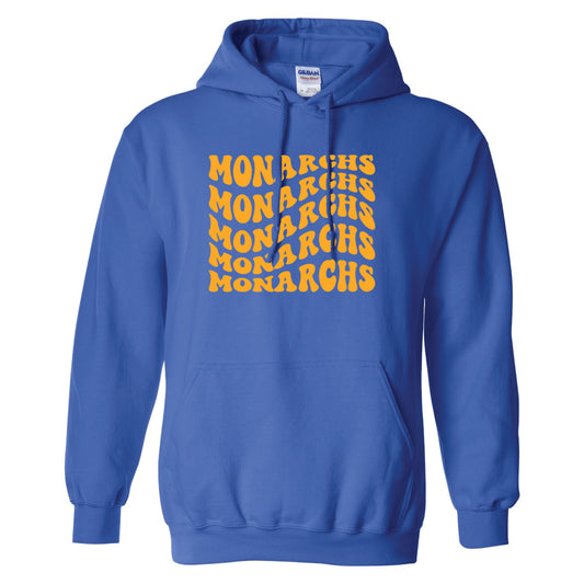 MERIDIAN Wavy Hoodie [Adult Sizes up to 5x]