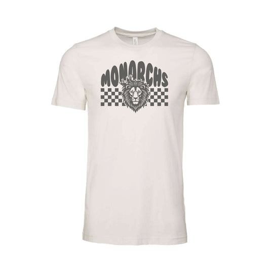 MERIDIAN Checkered Lion T-Shirt [Adult Sizes up to 4x]