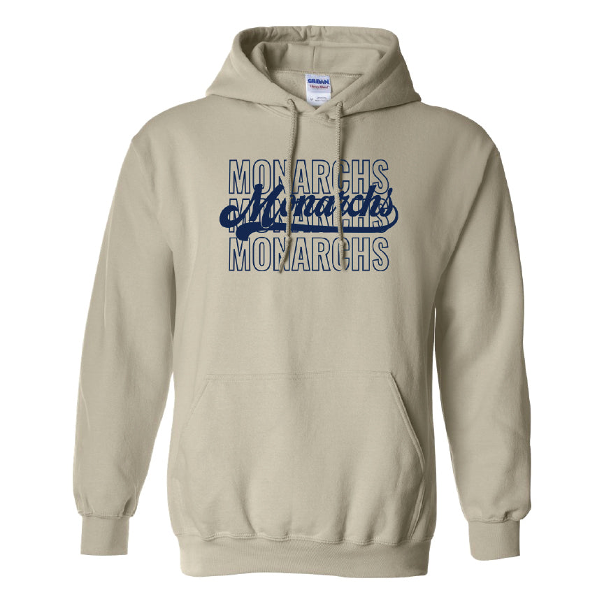MERIDIAN Stacked Hoodie [Adult Sizes up to 5x]