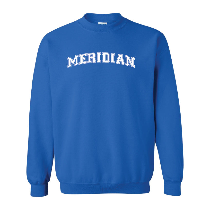 MERIDIAN Arch Crewneck [Adult Sizes up to 5x]