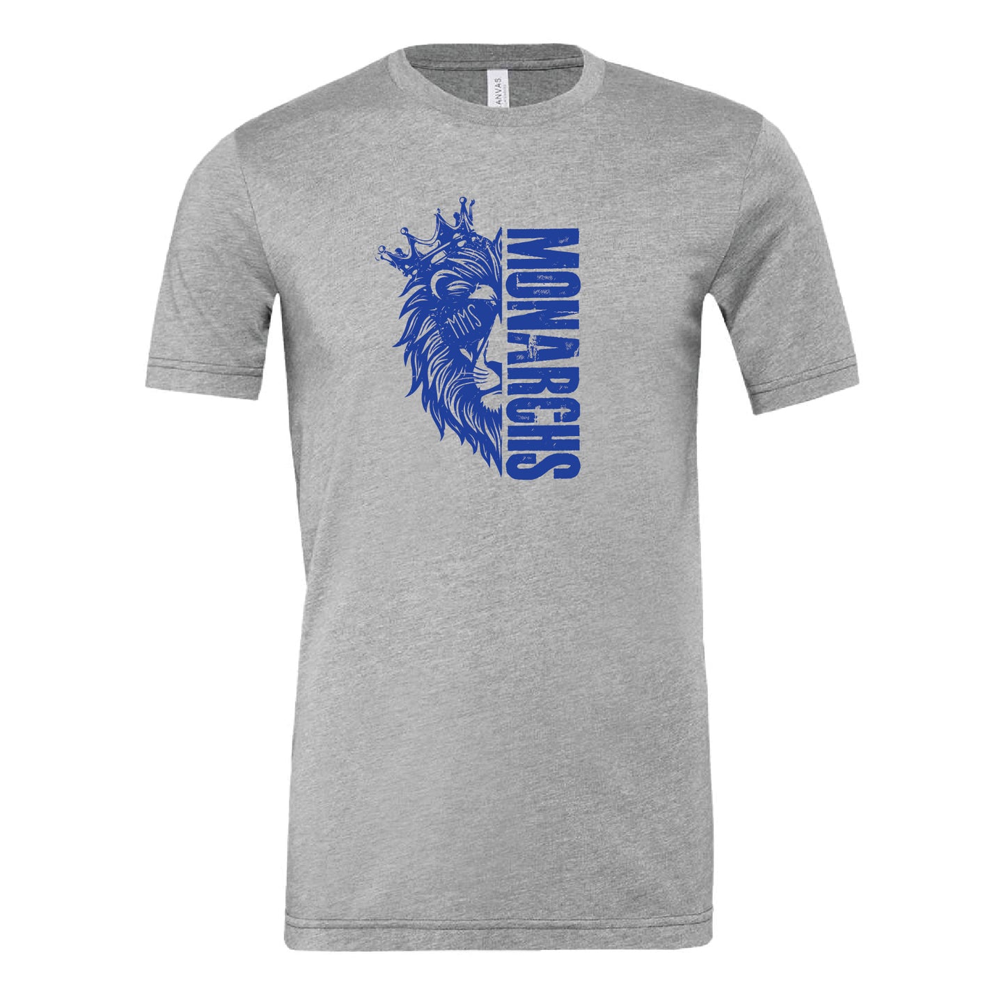 MERIDIAN Split T-Shirt - Grey [Adult Sizes up to 4x]