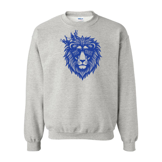 MERIDIAN Lion Crewneck [Adult Sizes up to 5x]