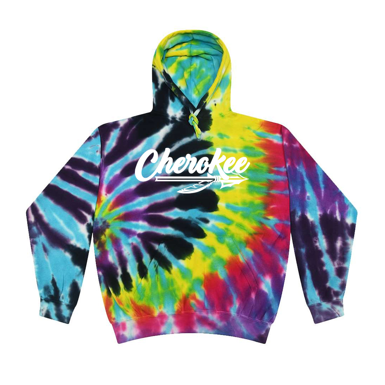 CHEROKEE Arrow Hoodie - Tie Dye | PREORDER