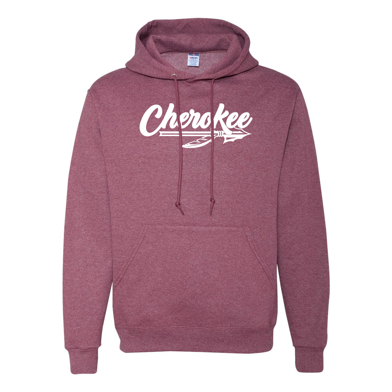 CHEROKEE Arrow Hoodie - Vintage Heather Maroon | PREORDER
